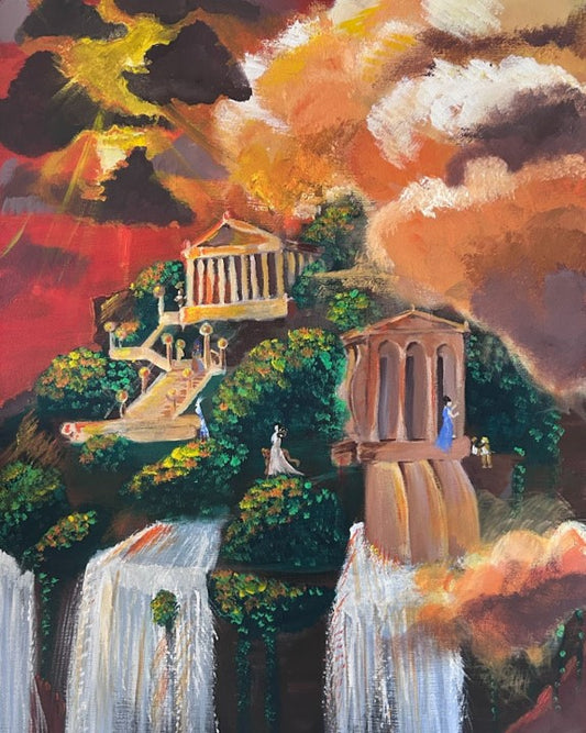 Circé... (70 X 40 cm)
